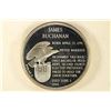 Image 2 : 33 GRAM STERLING SILVER PROOF ROUND JAMES