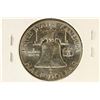 Image 2 : 1959-D FRANKLIN HALF DOLLAR BRILLIANT UNC
