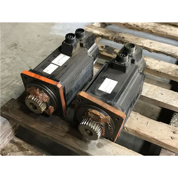 (2) Nachi #MDM212H1V / #MDM212Q2V AC Servo Motor