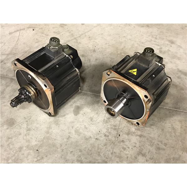 (2) Nachi #MFM552H1V AC Servo Motor