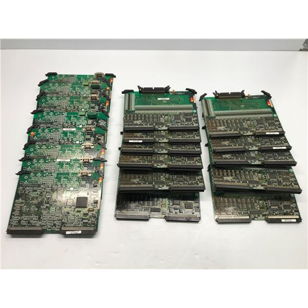 Lot of (19) Nachi #UM127 / #UM119B Circuit Boards