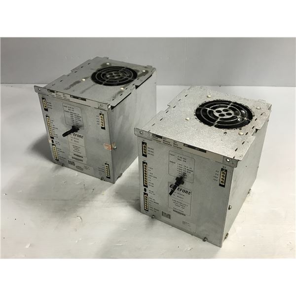 Lot of (2) ABB #3HAC 3462-1 / #3HAC1620-1 Power Supply