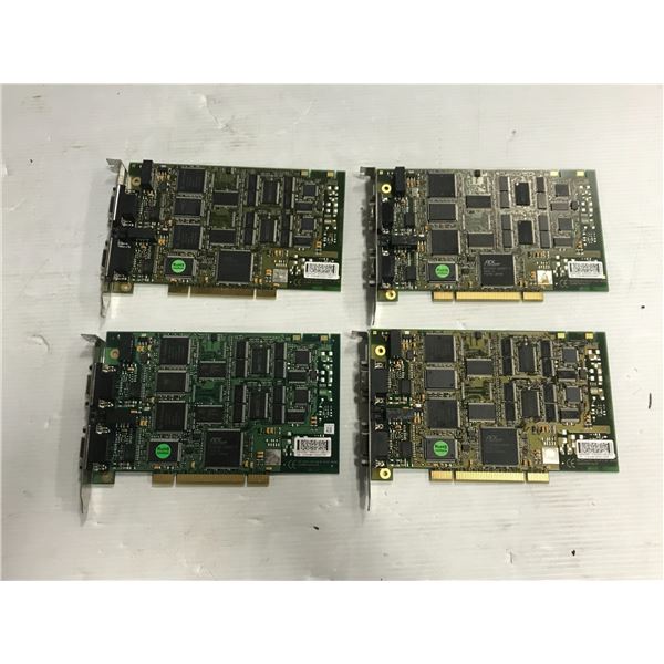 Lot of (4) ABB #DSQC687 3HAC031166-001/00 Circuit Boards