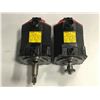 Image 3 : (2) Fanuc #A06B-0223-B605#S000 AC Servo Motor