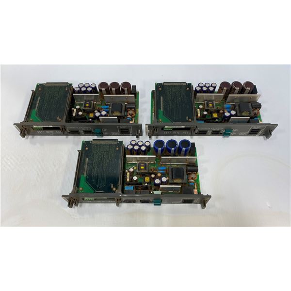 (3) - Fanuc A16B-2203-0370/13E Circuit Boards