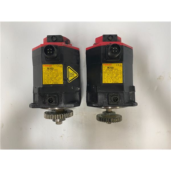 (2) - Fanuc A06B-0235-B605 AC Servo Motors