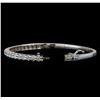 Image 3 : 14KT White Gold 2.93 ctw Diamond Bracelet