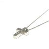 Image 2 : 0.50 ctw Diamond Pendant & Chain - 14KT White Gold
