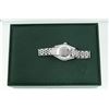Image 7 : Rolex Ladies Stainless Steel 26MM Red Diamond Lugs 26MM Datejust Wristwatch With