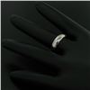 Image 3 : Classic Unisex 14K White Gold 5.0mm Domed Polished Comfort Fit Wedding Band Ring