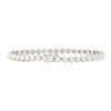 Image 2 : 3.20 ctw Round Brilliant Cut Diamond Tennis Bracelet - 14KT White Gold
