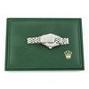 Image 9 : Rolex Ladies Stainless Steel Quickset Meteorite Diamond Lugs Jubilee Datejust Wr