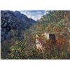Image 1 : Claude Monet - The Valley Sasso, Bordighera