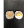 Image 1 : SILVER PLATED COIN LOT ( KENNEDY, TITANIC)