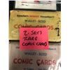 Image 2 : VINTAGE WALLET SIZED COMIC CARDS WITH ORIGINAL PACKAGES