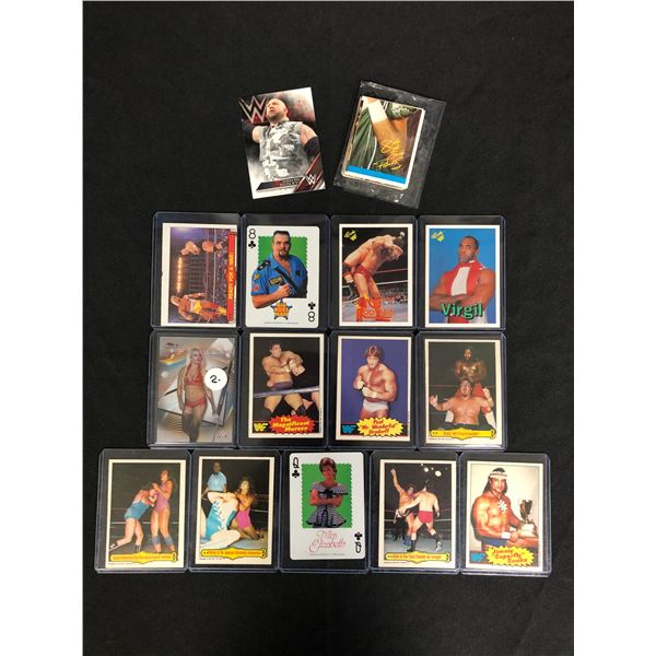 VINTAGE WRESTLING TRADING CARDS LOT