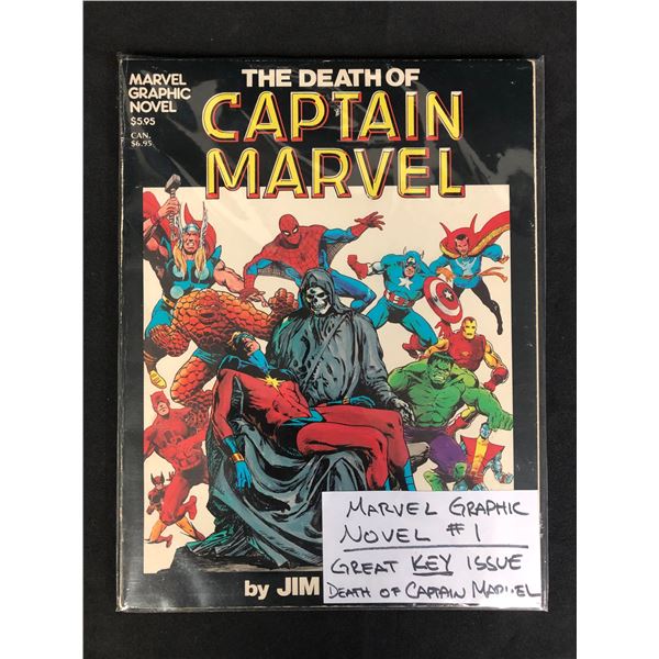 THE DEATH OF CAPTAIN MARVEL #1 (MARVEL GRAPHIC NOVEL)