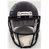 Image 3 : Justin Fields Autographed Chicago Bears Blue Full Size Replica Speed Helmet Beckett BAS