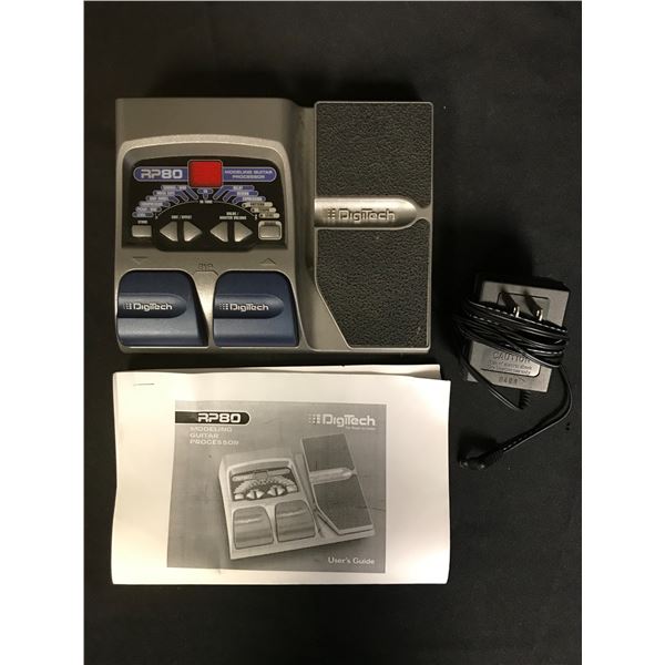 DIGITECH RP80 MODELING GUITAR PROCESSOR