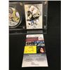 Image 3 : SIDNEY CROSBY SIGNED NHL TRADING CARD W/PUCK & CASE (JSA COA)