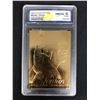 Image 1 : 1996-97 FLEER 23KT GOLD MICHAEL JORDAN FLAIR SHOWCASE (WCG 10)