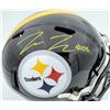 Image 2 : PAT FREIERMUTH SIGNED STEELERS FULL-SIZE AUTHENTIC SPEED HELMET (BECKETT COA)