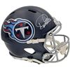 Image 1 : DERRICK HENRY SIGNED TITANS FULL-SIZE REPLICA SPEED HELMET (BECKETT COA)