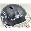 Image 2 : DERRICK HENRY SIGNED TITANS FULL-SIZE REPLICA SPEED HELMET (BECKETT COA)