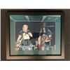 Image 1 : AXL ROSE AND SLASH DUAL SIGNED GUNS N ROSES FRAMED 8 X 10 ( RA COA)