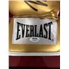 Image 2 : MKE TYSON SIGNED GOLD EVERLAST GLOVE DISPLAY (JSA COA)