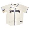 Image 3 : KEN GRIFFEY JR. SIGNED MARINERS CREAM NIKE JERSEY SIZE L (BECKETT & MCS COA)
