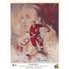 Image 1 : GORDIE HOWE SIGNED LITHOGRAPH (BECKETT COA)