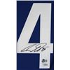 Image 2 : AUSTON MATTHEWS SIGNED MAPLE LEAFS BLUE FANATICS JERSEY (FANATICS COA)