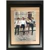 Image 1 : PINK FLOYD BAND SIGNED FRAMED 8X10 PHOTO (RA COA)