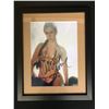 Image 1 : CARRIE FISHER SIGNED FRAMED 8X10 PHOTO (RA COA)