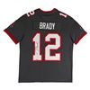 Image 1 : TOM BRADY AUTHENTIC SIGNED BUCCANEERS GRAY NIKE TWILL JERSEY SIZE L (FANATICS COA)