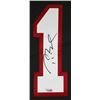 Image 2 : TOM BRADY AUTHENTIC SIGNED BUCCANEERS GRAY NIKE TWILL JERSEY SIZE L (FANATICS COA)