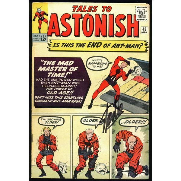 STAN LEE SIGNED TALES TO ASTONISH #43 COMIC BOOK (PSA/DNA)