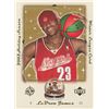 Image 1 : LeBRON JAMES 2003 UPPER DECK HOLIDAY SEASON WINTER LEAGUE CARD