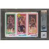 Image 1 : M AGIC JOHNSON SIGNED 1981 TOPPS #111 RC AUTO GRADE 10 (BAS SLAB)