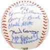 Image 1 : 1983 Arizona State Signed Official Wilson Baseball w/28 Signatures Barry Bonds Pre-Rookie Beckett