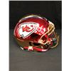 Image 3 : JOE MONTANA SIGNED KC CHIEFS TRUE FLEX CHROME FULL SIZE SPEED HELMET (BECKETT COA)