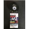 Image 2 : GRANT FUHR SIGNED EDMONTON OILERS HOCKEY PUCK ( JSA COA)