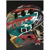 Image 2 : 2005 MINNESOTA WILD TEAM SIGNED FULL SIZE GOALIE MASK (CSI HOLO)