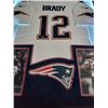 Image 8 : TOM BRADY SIGNED & LED FRAMED NEW ENGLAND PATRIOTS JERSEY (AUTI AUTHENTICS COA)
