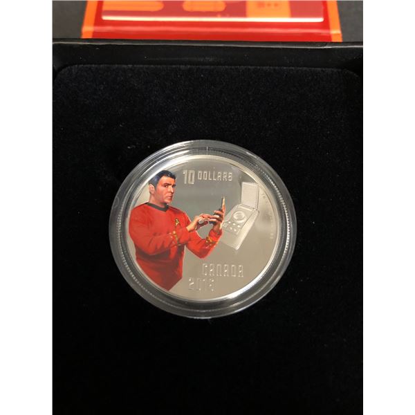 2016 $10 FINE SILVER COIN STAR TREK: SCOTTY (ROYAL CANADIAN MINT)