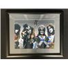 Image 1 : KISS MULTI-SIGNED FRAMED 8X10 PHOTO (RA COA)