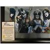 Image 2 : KISS MULTI-SIGNED FRAMED 8X10 PHOTO (RA COA)