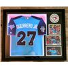 Image 1 : VLADIMIR GUERRERO JR SIGNED AND LED FRAMED AL ALL STAR GAME  PRO JERSEY ( PSA COA)