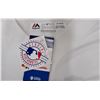 Image 4 : VLADIMIR GUERRERO JR. SIGNED MAJESTIC COOL BASE WHITE JERSEY SIZE XL (JSA COA)